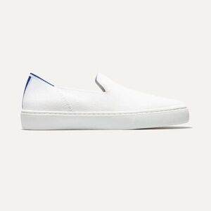 Rothy's The Original Slip On Sneaker in Bright White sz 7.5